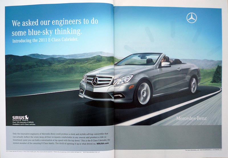 Mercedes Werbung