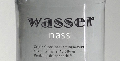 Wasser, nass, Ausschnitt