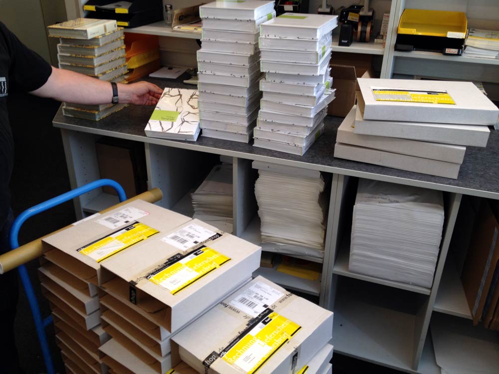 Frühjahrsputz: Wir räumen das Bücherlager - Fontblog