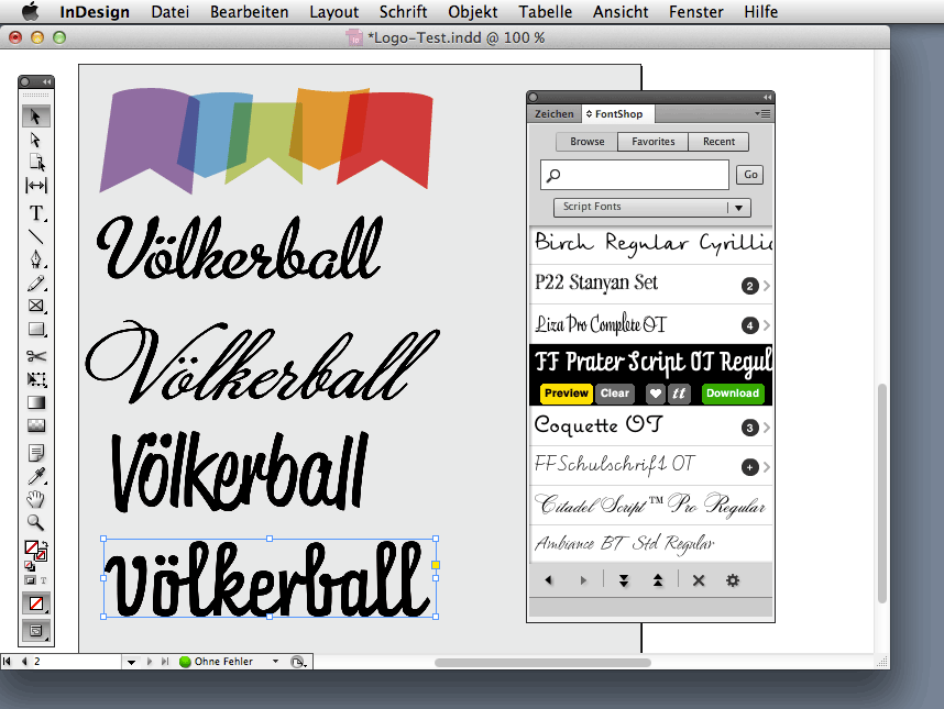 Das eine Einführung Fontblog