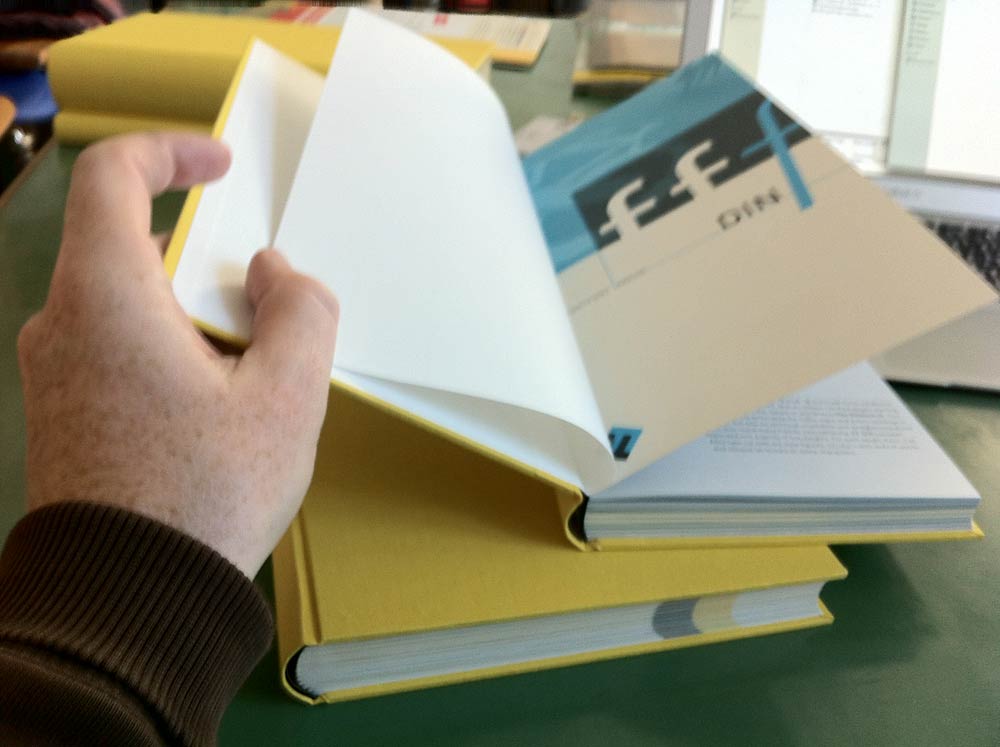 Schriftportraits aus der FontFont-Focus-Reihe, gebunden