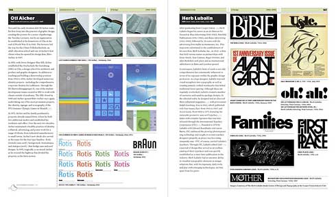 Doppelseite - Graphic Design, Referenced Graphic Design, Referenced