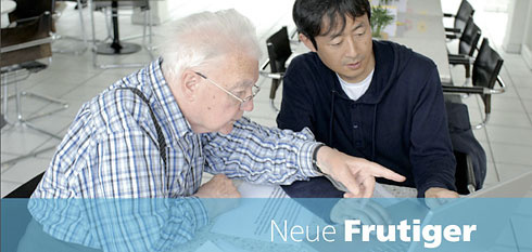 Adrian Frutiger und Akira Kobayashi