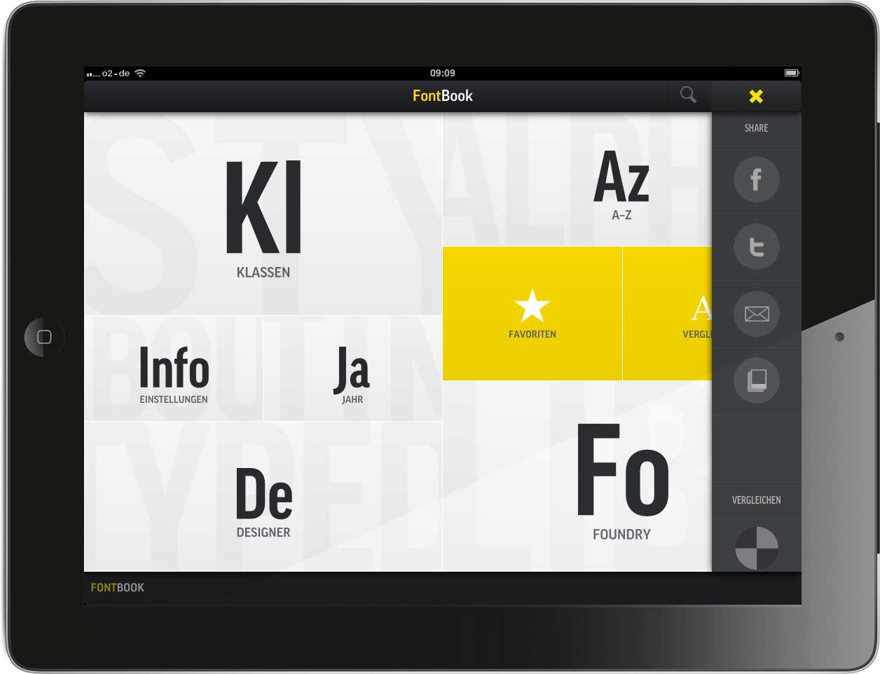 fontbook for ipad