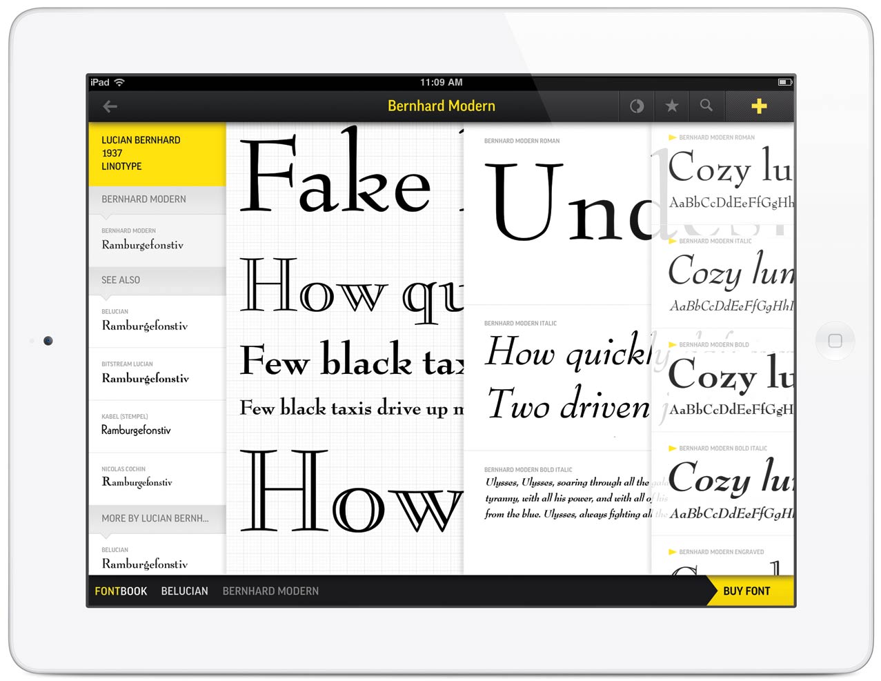fontbook for fontbook for