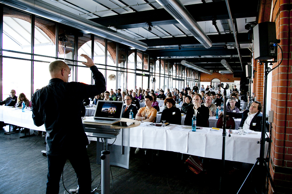 Erik Spiekermann@TYPO Day Hamburg