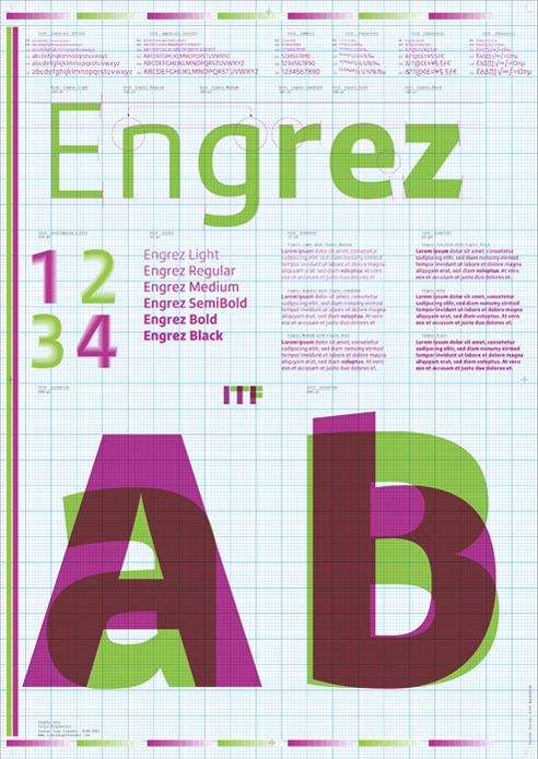 FontShop: Engrez-Sans