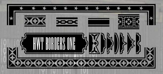 FontShop: HWT Borders1