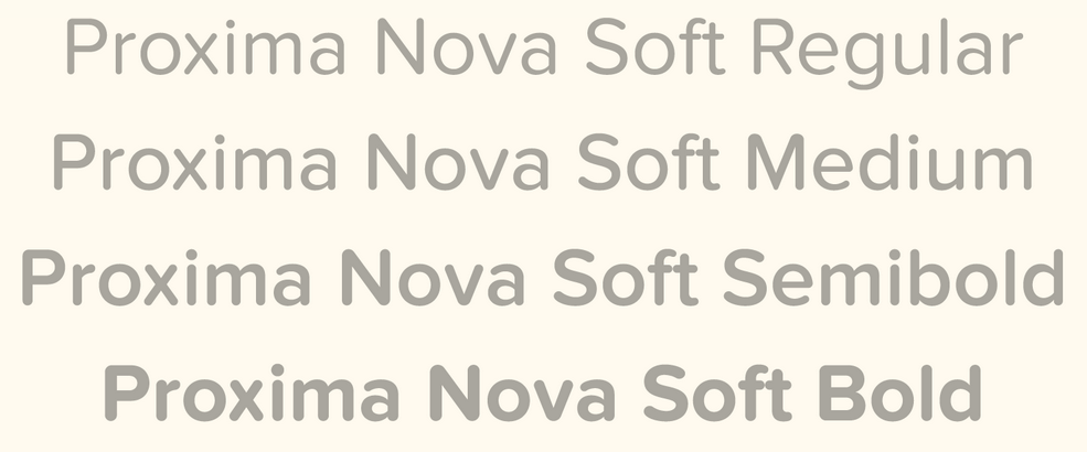 FontShop_Simonson-Proxima Nova Soft Übersicht