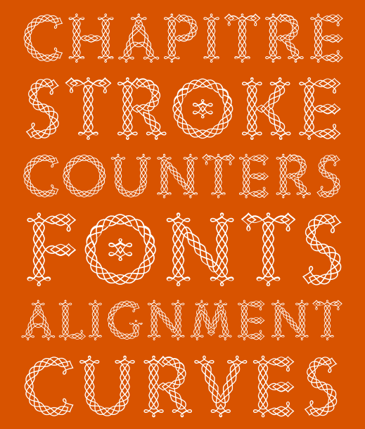 Chapitre bei FontShop