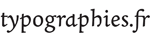 Typographies.fr bei FontShop