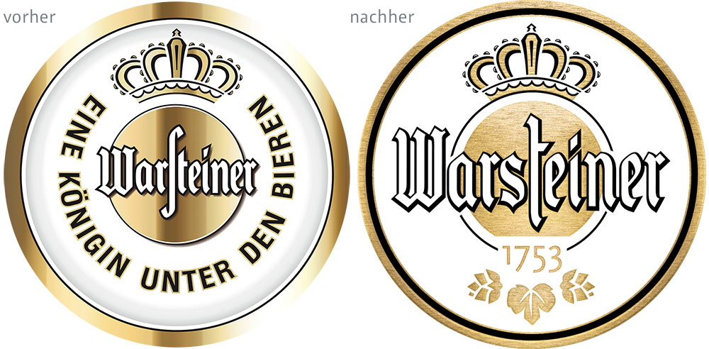 Traditionsbruch Das Neue Warsteiner Logo