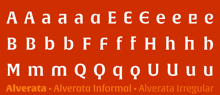Alverata bei FontShop