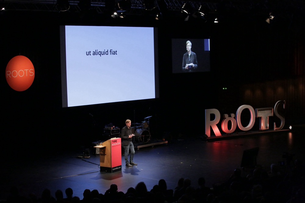 Typo Berlin 2014 "Roots", Foto: Gerhard Kassner