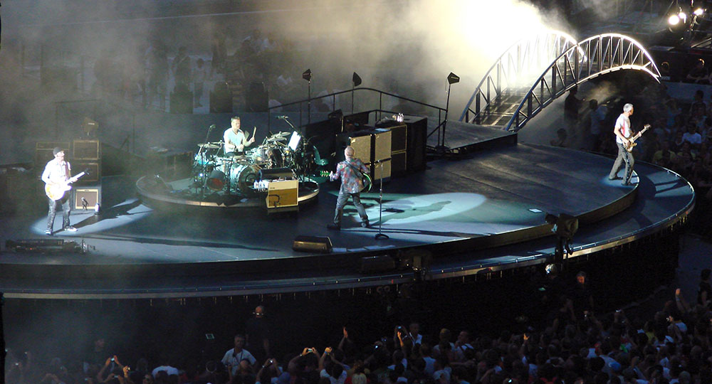 U2, live in Mailand 2009