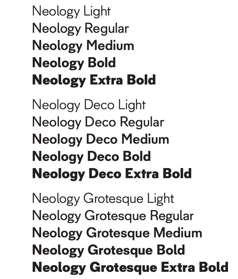 Neology-Fonts