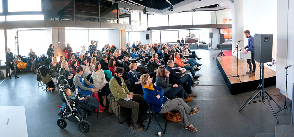 Viel Platz, zentrale Lage, angenehme Atmosphäre: Das Orangelab, auch die Heimat des Creative Morning Berlin (Foto: Fabian Hamacher)